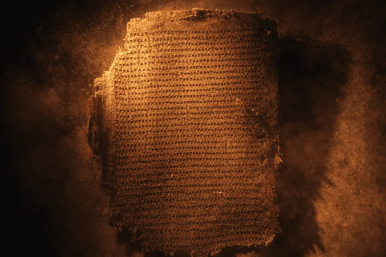 Ancient Mystical Relief papiro texto de Enoque