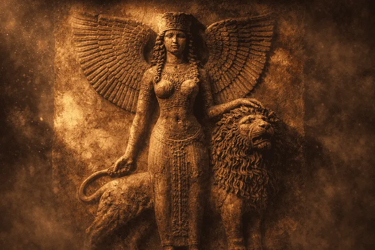 Ishtar Ancient Mystical Relief (1)
