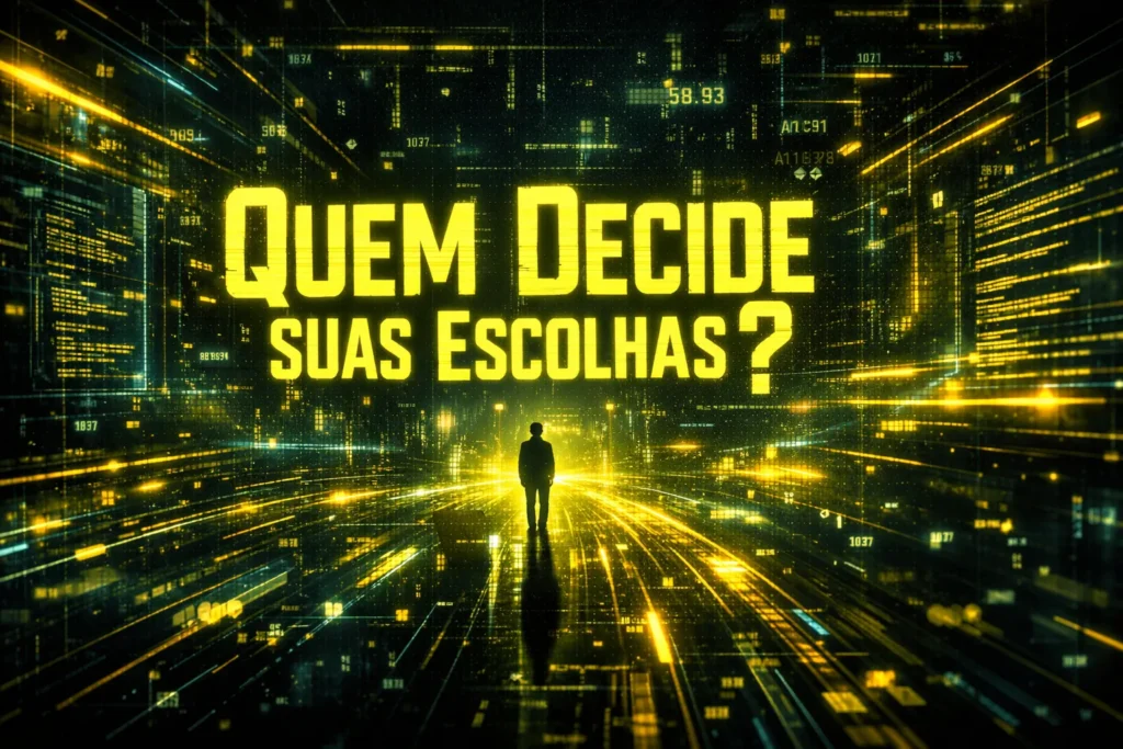 homem entre varias estradas de algorritmos