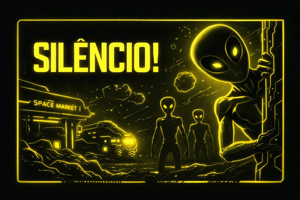 alien silêncio