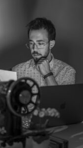 Black and white photo of (Incomplete: max_output_tokens)